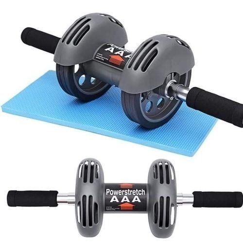 1 (14) Double Wheel Ab Roller – Core Strength Trainer - Image 1