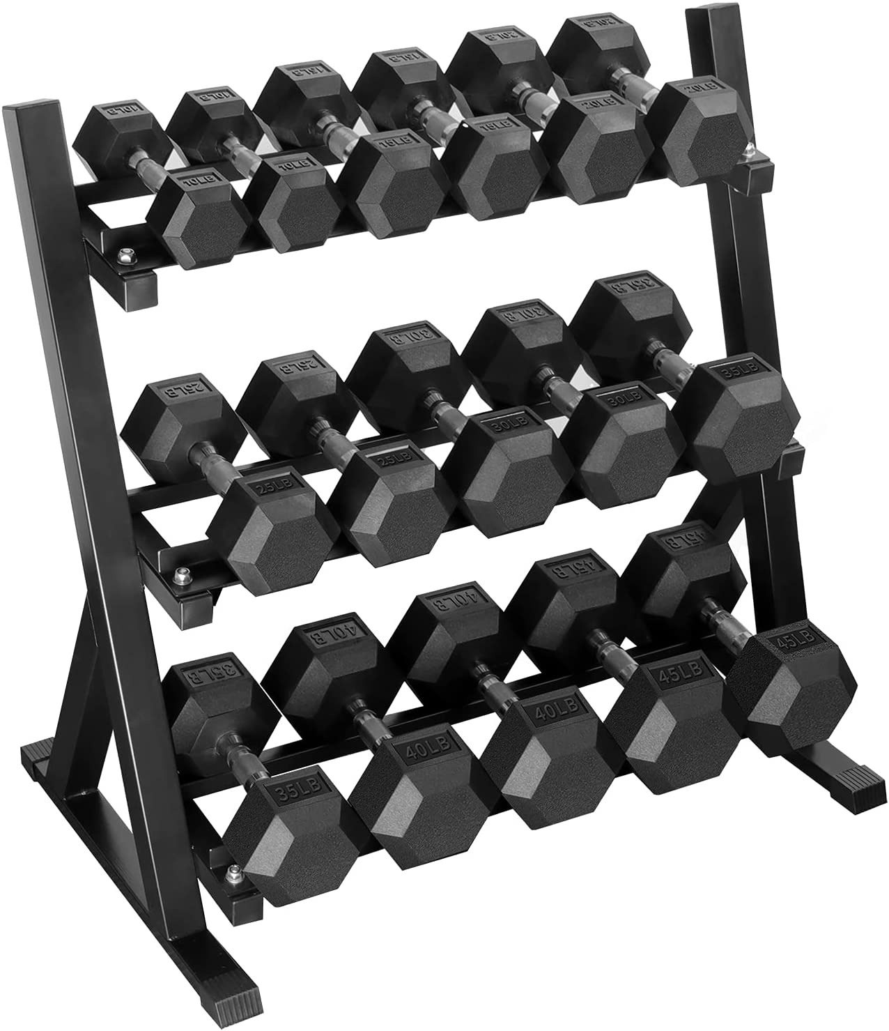 Hd23f4cf2c3714bbca26c1243611cb9f Hexagon Dumbbell – 5KG (Single Piece) - Image 1