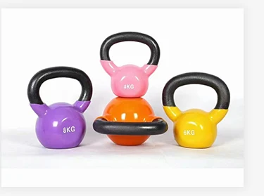 He063daa846d14ddfb8c80734a7ce4ed0v Vinyl Kettlebell - Image 1