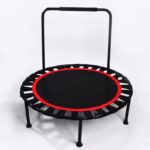 Mini Fitness Trampoline with Handle – Home Cardio Rebounder
