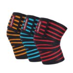 Weightlifting Knee Wraps (Pair) – Knee Support for Strength Training