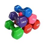 Dumbbells Aerobic Vinyl Coated (1kg to 5kg)
