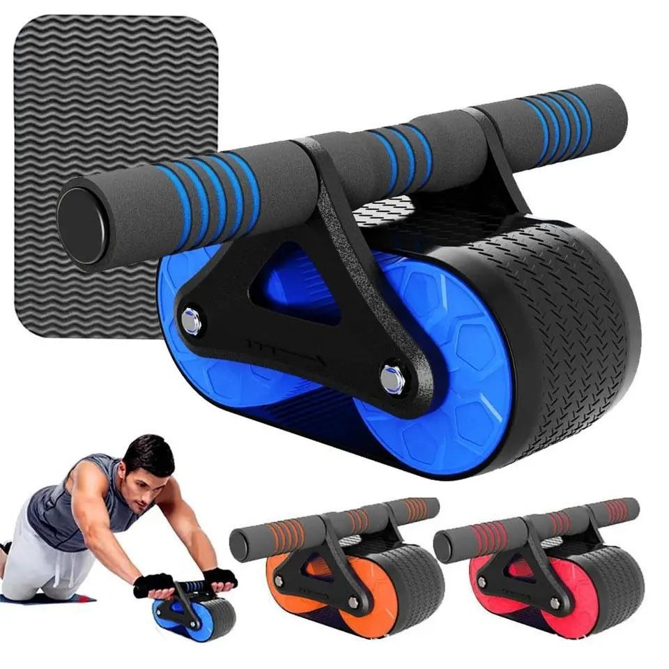 Untitled - 2026-03-06T113508.673 Automatic Rebound Ab Roller – Fitness Core Training Wheel - Image 1