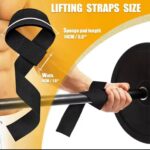 2PCS Weightlifting Wrist Straps – Anti-Slip Lifting Straps