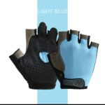 Gym Anti-Slip Half Finger Gloves – Breathable Workout Gloves