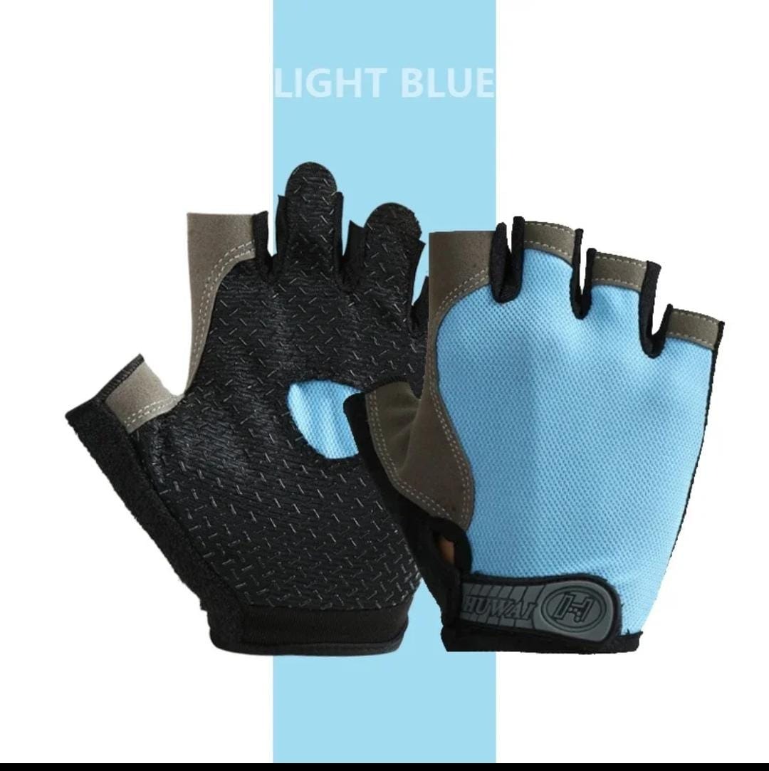 Untitled - 2026-03-06T114132.957 Gym Anti-Slip Half Finger Gloves – Breathable Workout Gloves - Image 1