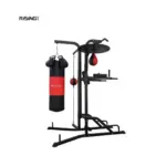 4-in-1 Boxing Stand Kenya: Heavy Bag, Speed Bag & Dip Station - Image 2