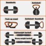 60kg 6in1 Adjustable Kettle Bell Weights