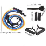 11pcs Resistance Bands Set - Image 10