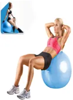 75CM Yoga Ball - Image 4