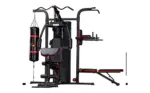 Multi Functional 3 Station multi gym With Punching Bag - Image 2