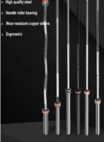 Olympic EZ Curl Bar – 48′ - Image 3